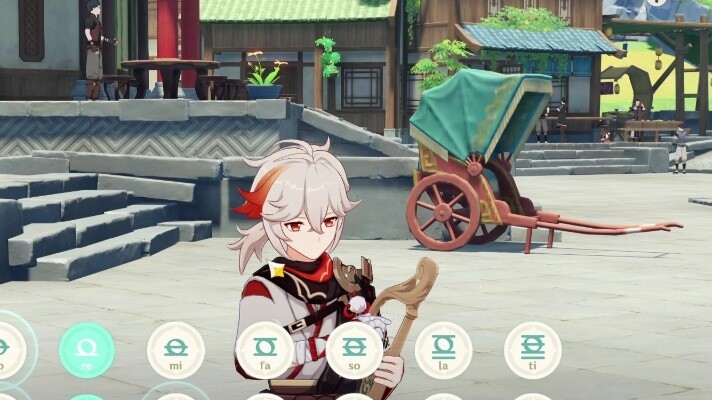 lycoris recoil ed "Flower Tower" เก็นชิน อิมแพกต์ การแสดง (แนบคะแนน)