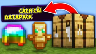 CÁCH CÀI DATAPACK HACK ĐỒ VIP TRONG MINECRAFT CỰC KÌ DỄ DÀNG !!