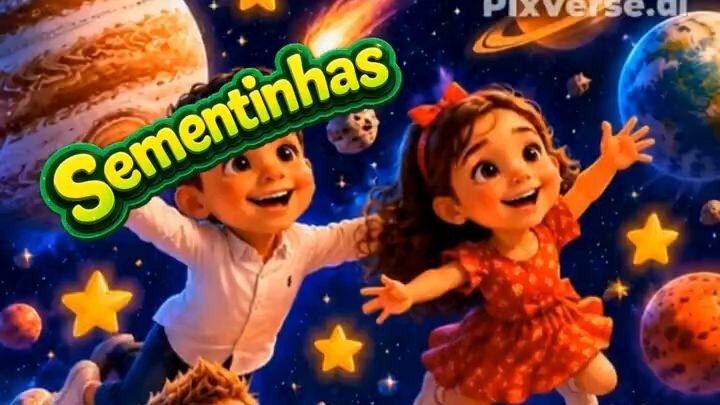 Viagem Espacial Infantil 🚀 | 巴西儿童教育音乐 | Sementinhas