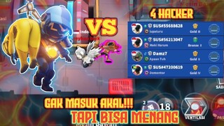 Undertaker VS 4 Hacker. Tapi EZ Win!!! Super Sus indonesia