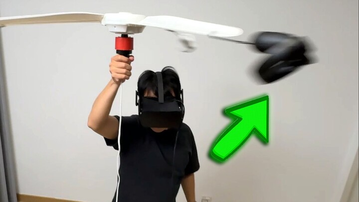Jangan ikat controller VR ke kipas angin!