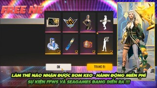 FREE FIRE | LÀM THẾ NÀO NHẬN 2 GÓI QUÀ FREE FFWS VÀ SEAGAMES CỰC KHỦNG NHIỀU QUÀ FREE DÃ MAN