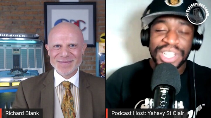 THE ST CLAIR SPEAKS SHOW GUEST RICHARD BLANK COSTA RICA'S CALL CENTER
