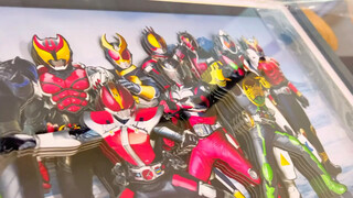 When Shotaro puts on a hat, the old driver puts on a tie, Tiandao raises his right hand, Qiaoye shak