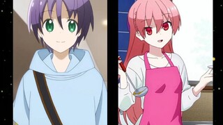 pasangan suami istri Nasa & Tsukasa             ( anime Tonikaku kawai )😍😍