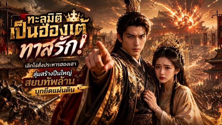 ทะลุมิติเป็นฮ่องเต้ทาสรัก! เลิกโง่สั่งประหารฮองเฮา สุ้มสร้างปืนใหญ่สยบทัพล้านบุกยึดแผ่นดิน