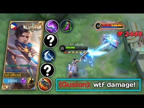 MUST try this Granger OP FULL DAMAGE BUILD | Granger Best Build 2022 | Mobile Legends