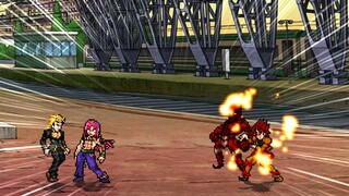 【MUGEN】Red Town & Yellow Town VS Demon Lord DIO