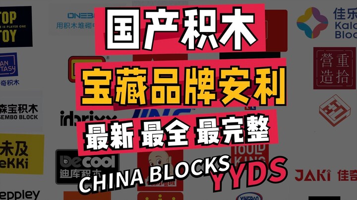 The Rise of Chinese Bricks 🔥 25 Must-Know Treasure Brands of Chinese Building Blocks ❗️ The Most Com