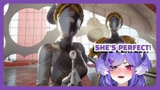 Selen Took Her Time to Admire The Smegsy Robots [Nijisanji EN Vtuber Clip]