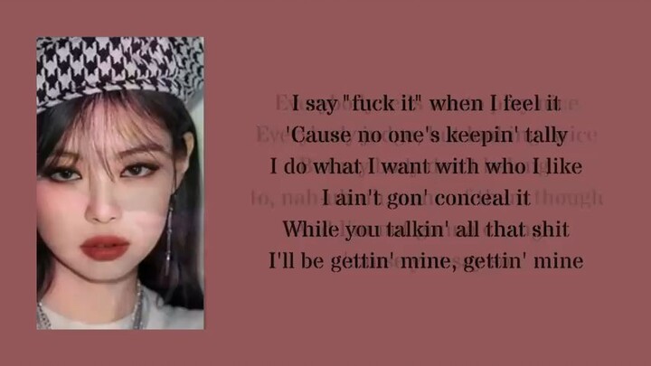 TALLY LYRICS_BLACKPINK