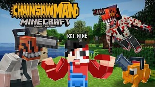Chainsaw Man sa Minecraft PE | Ang lakas ni Pochita