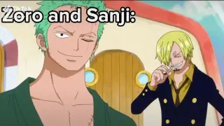 sanji and zoro's stage actor
