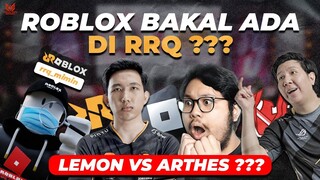 RRQ ADA DIVISI ROBLOX ??? RRQ LEMON VS RRQ ARTHES !!! Roblox