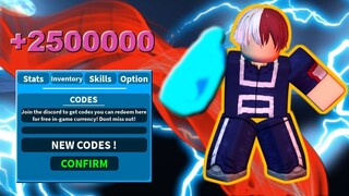 (+2500000)All New/Working/Expired Codes & Big News ! | Boku No Roblox: Remastered |Roblox MHA Game