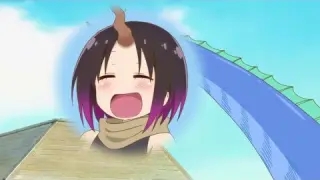 Elma gets seen bathing in river | Kobayashi chi no dragon maid Season 2 | Ep:6