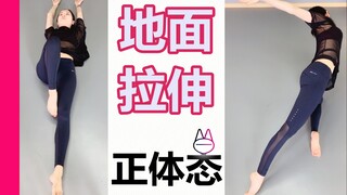 教你，地面形体舞 | 活动拉伸，正体态 ！【马马Mona】竖屏
