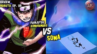 FuinJutsu Konohamaru Vs Souma | Review Boruto 118