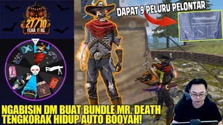 RELA HABISIN DIAMOND UNTUK SPIN BUNDLE MR. DEATH - LANGSUNG AUTO BOOYAH PAKE PELONTAR! FREE FIRE