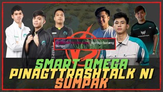 SMART OMEGA PINAGTTRASHTALK NI SUMPAK | SMART OMEGA VS NXP BOYS