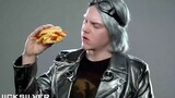 Saat Quicksilver memakan hamburger, itu juga merupakan kecepatan Quicksilver