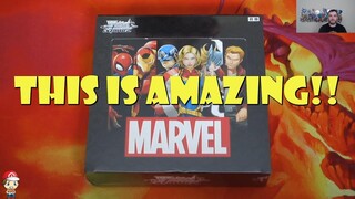 Marvel Weiss Schwarz Booster Box Opening! Amazing "New" Card Game!