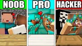 Minecraft - NOOB vs PRO vs HACKER : LOVE STORY in Minecraft Animation