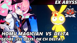 [EX ABYSS] Homu Magician VS DELTA 731 (RL D: 339) | Honkai Impact 3
