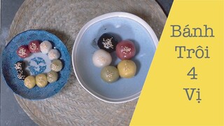 BÁNH TRÔI 4 VỊ | Ngòn ngon by Dino | Dino Vũ