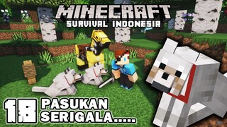 PASUKAN PERSIAPAN MELAWAN PILLAGER OUTPOST🔥🔥 - Minecraft Survival Indonesia (Ep.18)