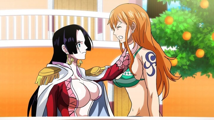 Boa Hancock's Reaction After Realizing that Luffy is Surrounded by Beautiful Women in One Piece