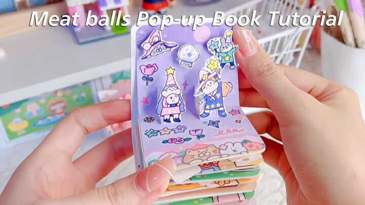 [Handmade] สอนทำหนังสือป๊อปอัพแสนน่ารัก