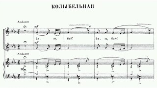 Aleksandr Grechaninov - Selections from 6 Children's Songs Op. 31 (audio + sheet music)
