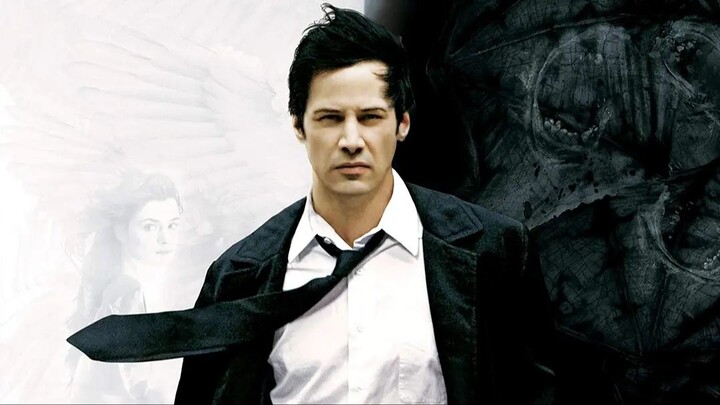 Keanu Reeves is so handsome, the man that angels and demons are fighting for