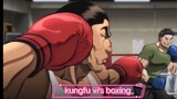 Kung fu v/s boxing ? hindi dub fight scene #bakiseason 2  baki episode #baki #anime