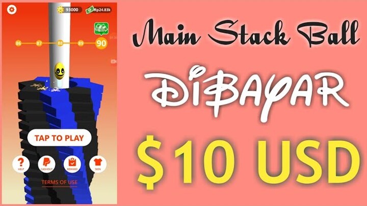 Ternyata Aplikasi Game Stack Ball Membayar | Aplikasi Penghasil Uang 2020  | SNR Vlog
