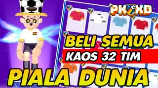 BELI SEMUA KAOS DARI TIM PIALA DUNIA DI GAME PK XD | PUTRI GAMER