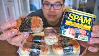 Hôm nay mình ăn SPAM MUSUBI