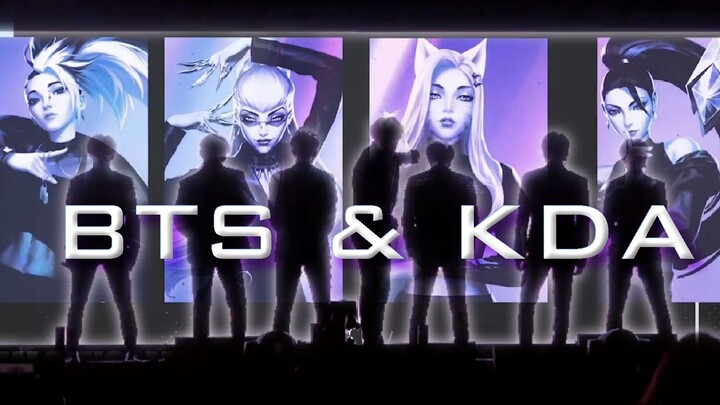 (BTS)  K/DA x BTS  (MicDrop & TheBaddest)