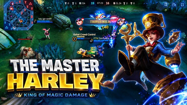 Harley Bikin Lawan Kewalahan | MLBB MOBILE LEGEND