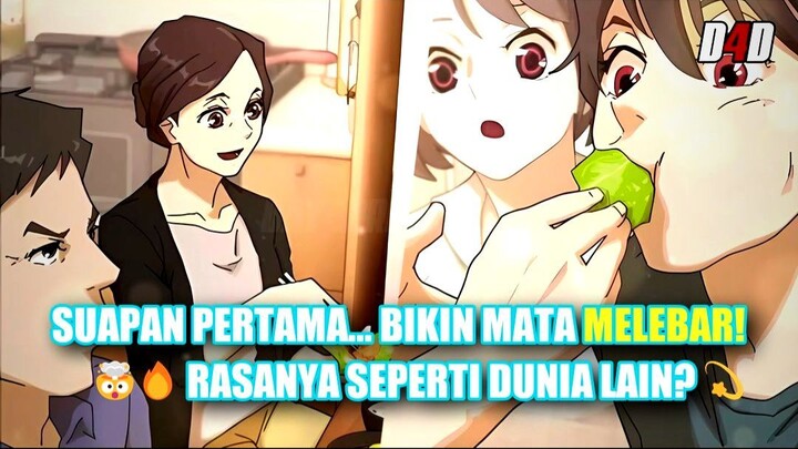 Suapan pertama Wujin bikin mata melebar, rasanya seperti dari dunia lain
