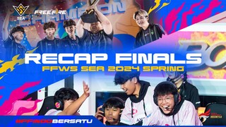 #FFINDOESIABERSATU Bangga EVOS DIVINE Dominasi Booyah di Finals | RECAP Finals FFWS SEA 2024 Spring