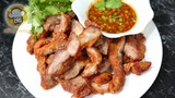 สันคอหมูทอดน้ำปลา กรอบนอกนุ่มใน เมนูหมูๆ ทำง่ายอีกแล้ว | Fried Pork with fish sauce | ครัวปรุงอร่อย
