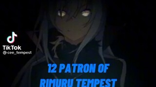 TWELVE STRONGEST PATRON OF RIMURU TEMPEST 🔥