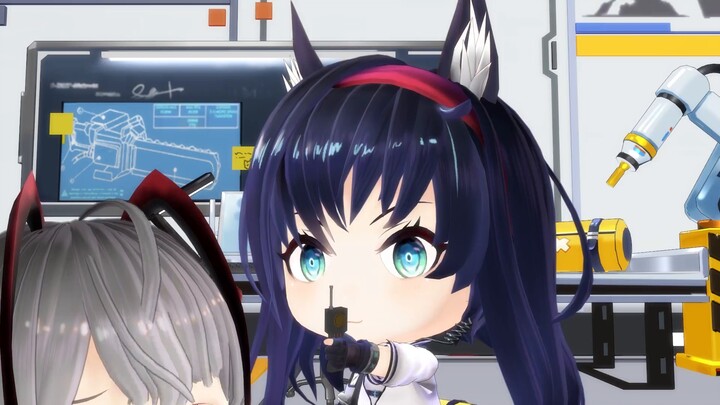 [Arknights MMD] Huang nhặt điều khiển từ xa của W