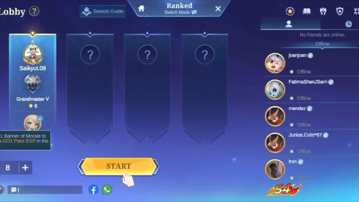 mobile Legend Mini tournament #mobileLegend#mlbbtipslineup