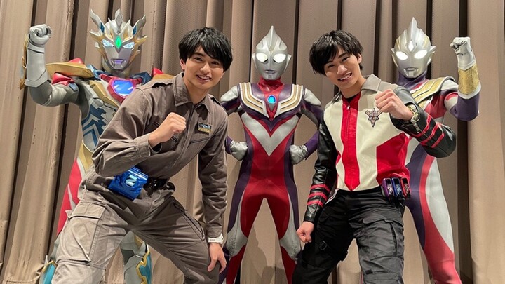 Haruki và Kengo gặp Ultraman Tiga! ! !