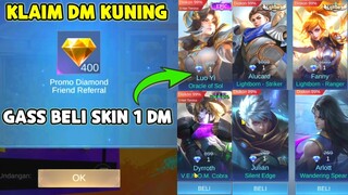 MONTON LAGI PANIK ! GUE KLAIM SMUA DIAMOND KUNING, AYO BELI SKIN 1 DIAMOND