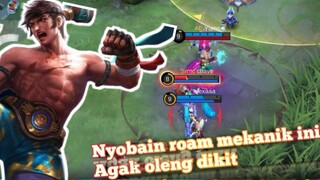 Nyobain roam mekanik satu ini!? kalo udha hatam sih jago sih?? penuh inisiasi - Mobile Legends