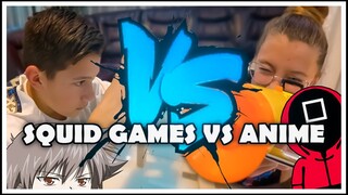 SQUID GAMES VS ANIME